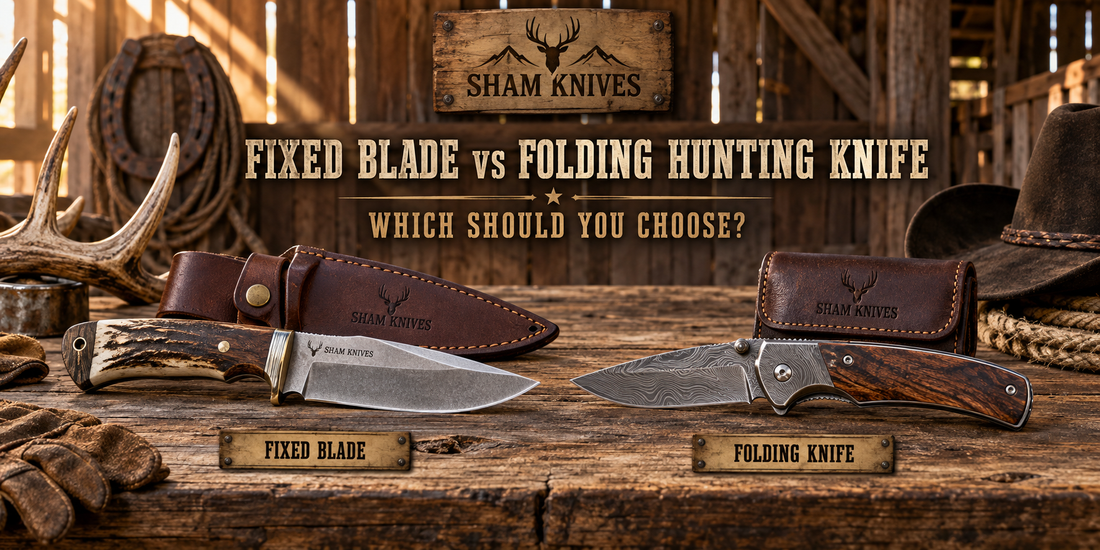 Fixed Blade vs Folding Hunting Knife: Which Is Better?