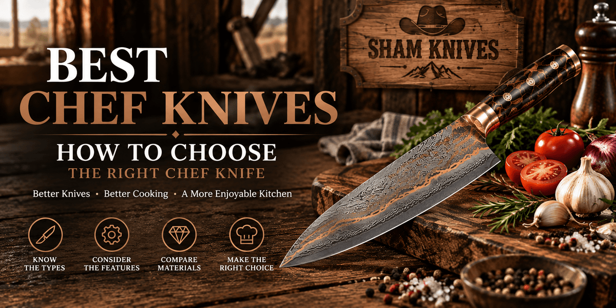 Best Chef Knives: How to Choose the Right Chef Knife - SHAM KNIVES