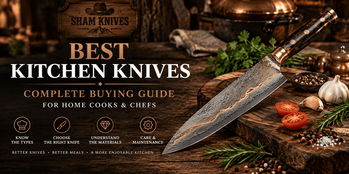 Best Kitchen Knives: Complete Buying Guide for Home Cooks & Chefs - SHAM KNIVES