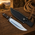 Condor Undertaker Bowie Knife Stainless Steel Walnut Handle - SHAM KNIVESBowie knifeSHAM KNIVESCondor Undertaker handmade bowie knife with walnut wood handle