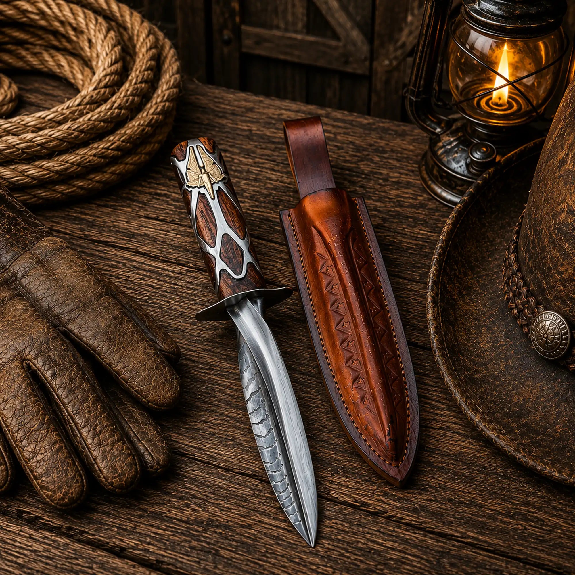 fantasy-subtle-knife-hbo-replica with leather sheath