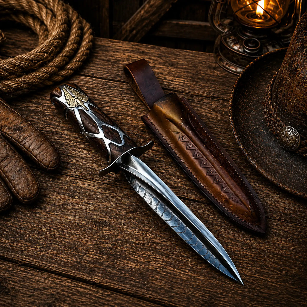 His Dark Materials HBO Subtle Knife replica with leather sheath