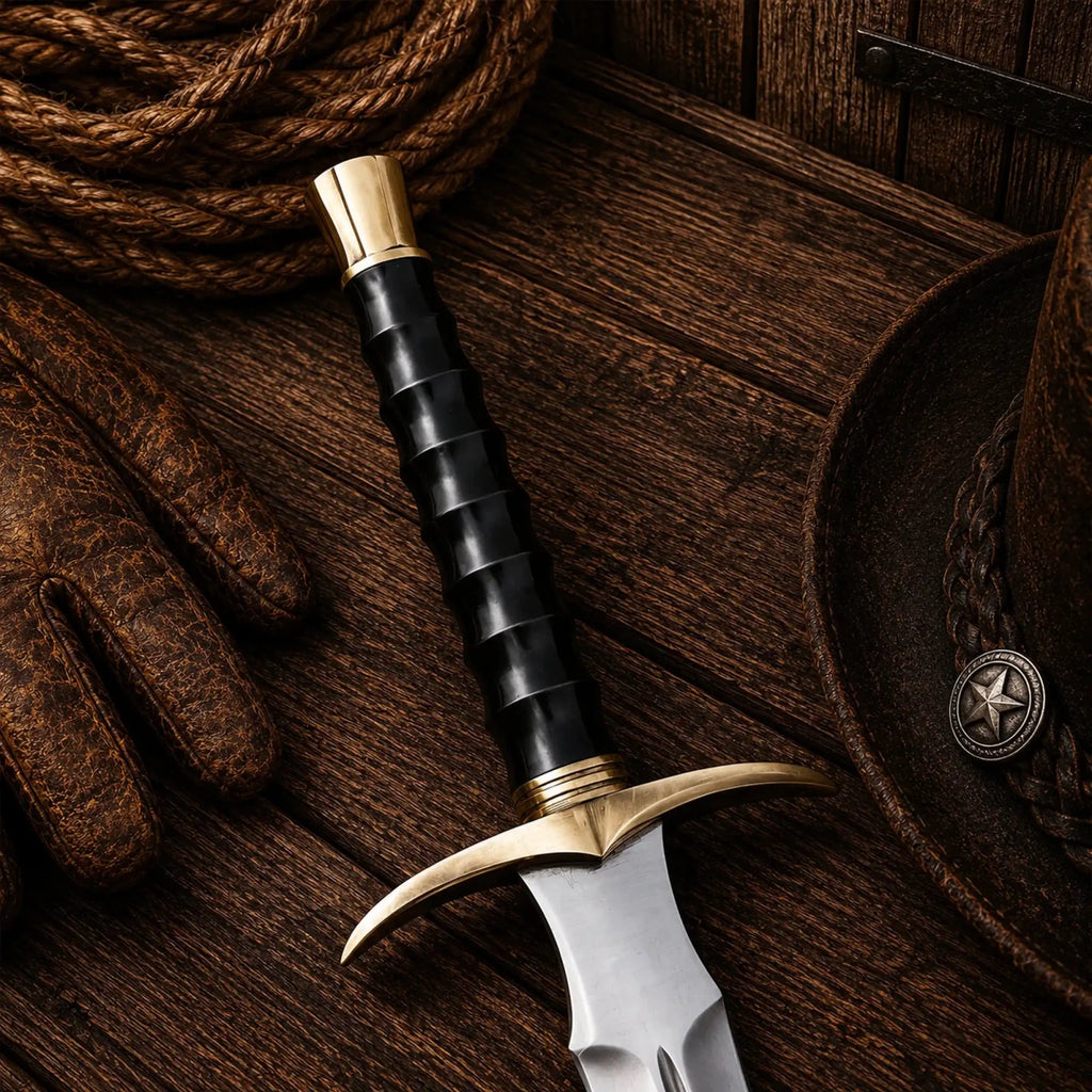 Medieval Viking Sword – D2 Steel Shadowbane Legendary Blade - SHAM KNIVESswordsSHAM KNIVESHandcrafted Norse sword inspired by medieval warriors