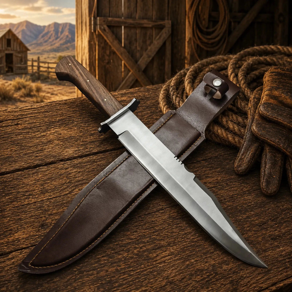 Michael Myers Bowie Knife Replica Stainless Steel Movie Prop - SHAM KNIVESBowie knifeSHAM KNIVESHalloween II Rob Zombie movie prop bowie knife collectible