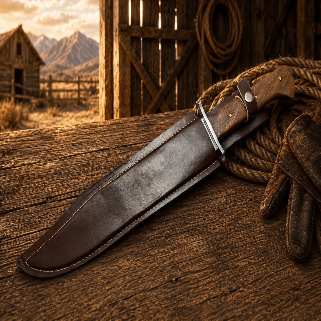 Michael Myers Bowie Knife Replica Stainless Steel Movie Prop - SHAM KNIVESBowie knifeSHAM KNIVESHorror collectible bowie knife inspired by Halloween II movie