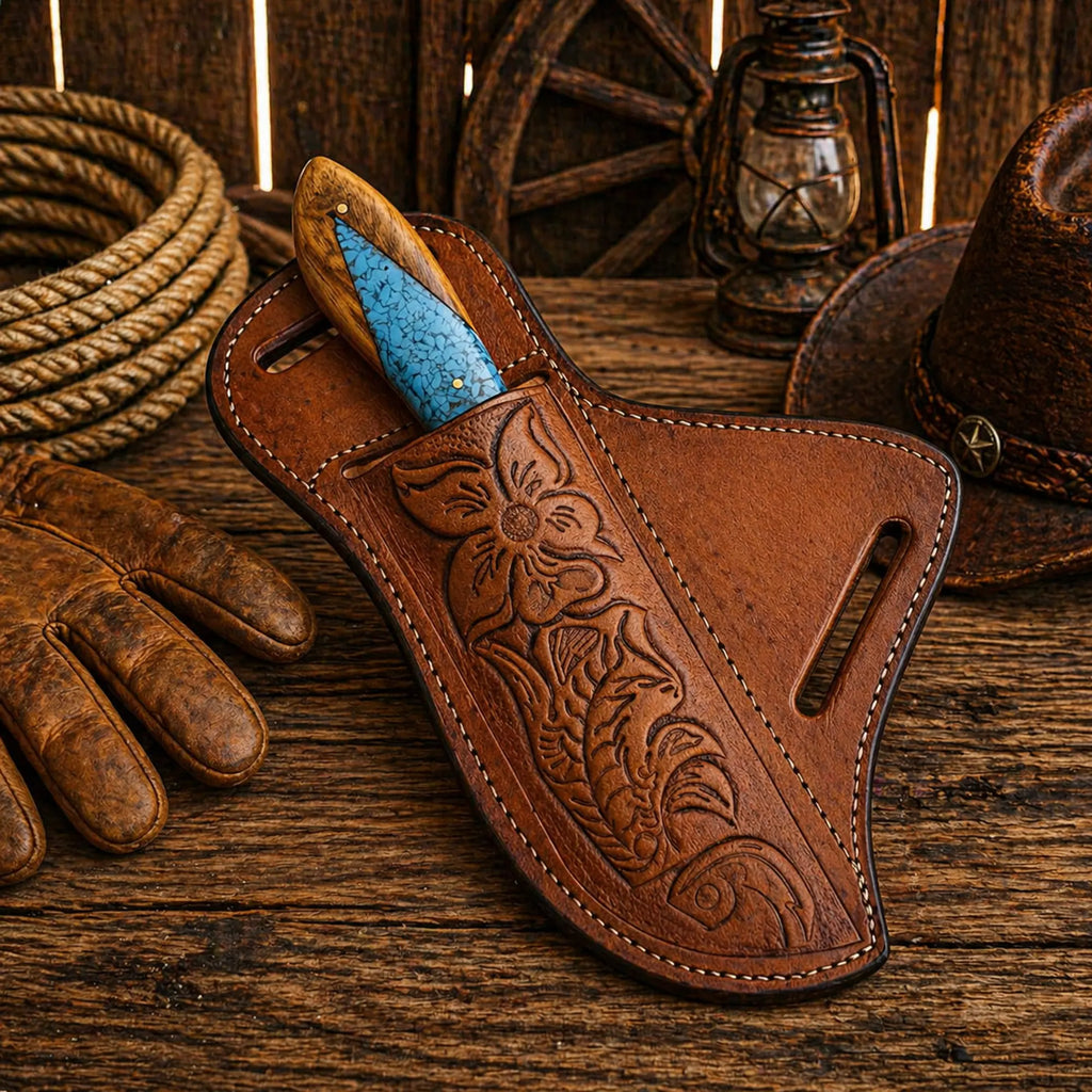 Premium EDC ranch knife for outdoor and survival use