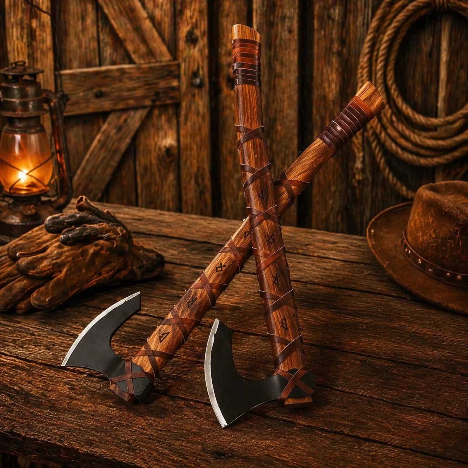 Ragnar Long Axe with Leather Sheath | Hand Forged Norse Hatchet Gift for Men - SHAM KNIVESCamping AxeSHAM KNIVESRagnar Long Axe with Leather Sheath | Hand Forged Norse Hatchet Gift for Men